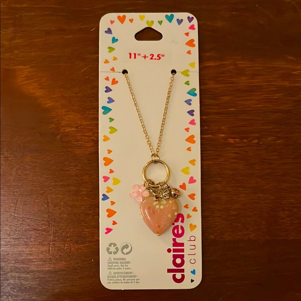 Claire’s Club Locket Necklace